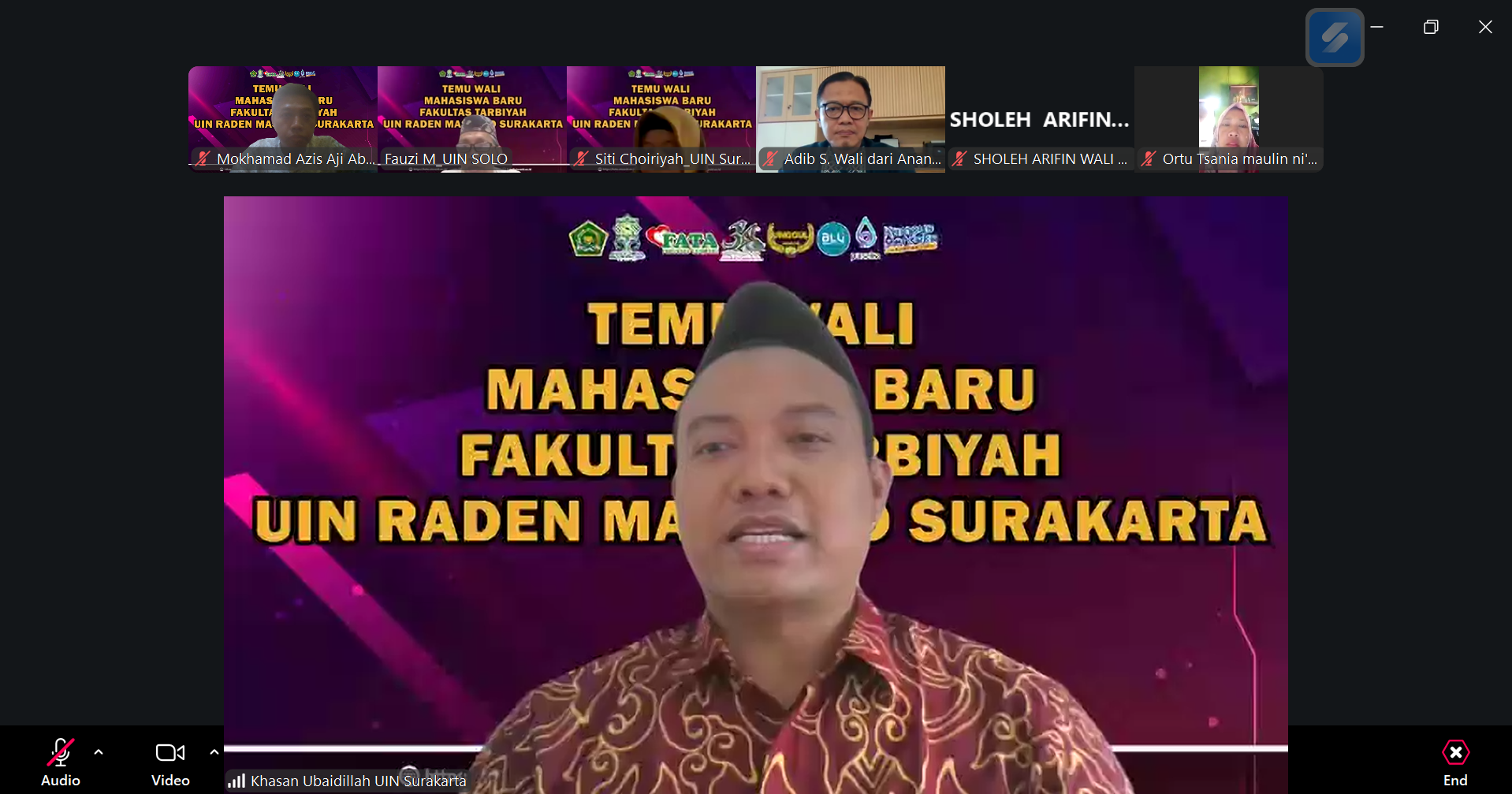 Prodi PBA Ikut Sukseskan Temu Wali Mahasiswa Fakultas Tarbiyah, Bangun Sinergi demi Kelancaran Studi Mahasiswa